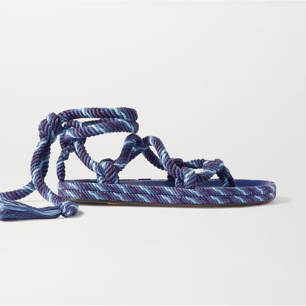 Isabel Marant Erol Knotted Rope Sandal